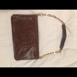 Tory Burch flat folding shoulder bag